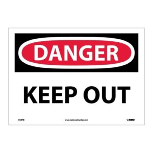 Danger Keep Out Sign