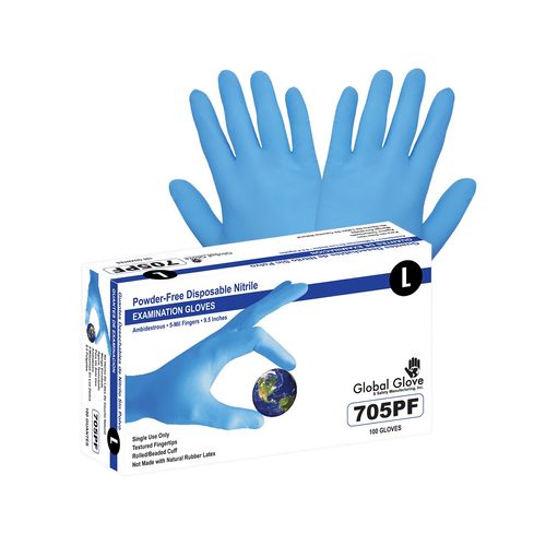 Global Glove Blue 5mil